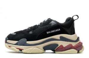 Balenciaga Triple S Black White Sneakers Reps