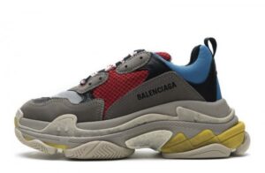 Balenciaga Triple S Blue Red Sneakers Reps