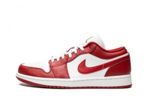 Air Jordan1 Low Gym Red White Best Reps Sneaker