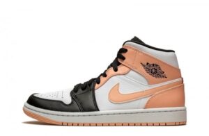 Air Jordan 1 Mid Crimson Tint Toe Best Reps