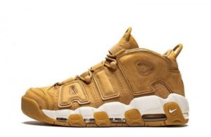 Air More Uptempo Wheat Flax Sneakers Reps