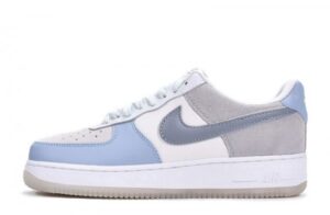 Air Force 1 Low React Light Armory Blue Sneakers Reps