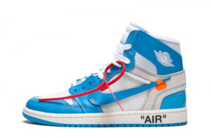 Off-White x Air Jordan 1 High UNC Retro OG University Blue Sneakers Reps
