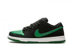 SB Dunk Low Black Pine Green Reps