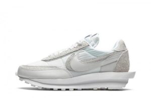 LD Waffle Sacai White Nylon Sneakers Reps