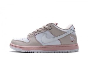 SB Dunk Low Staple Pink White Sneakers Reps