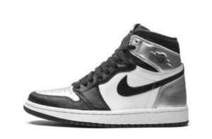 Air Jordan 1 Retro High OG Silver Toe Sneakers Reps