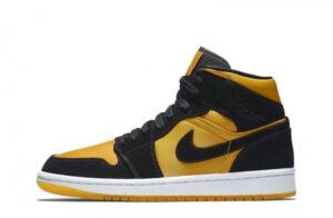 Air Jordan 1 Mid Black Gold Reps