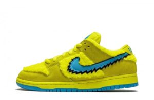 SB Dunk Low Grateful Dead Yellow Bear Sneakers Reps