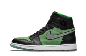 Air Jordan 1 Retro High OG Zoom Zen Green Sneakers Reps