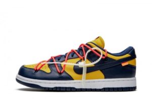 Off-White x SB Dunk Low University Gold Sneakers Reps