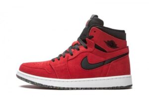 Air Jordan 1 Retro High OG Red Suede Sneakers Reps