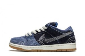 SB Dunk Low Denim Sashiko Sneakers Reps