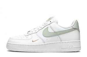 Nike Air Force 1 White Grey Gold