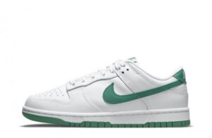 SB Dunk Low White Green Noise Sneakers Reps