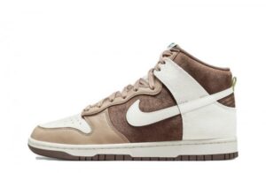 SB Dunk High Light Chocolate Sneakers Reps