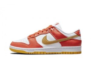 SB Dunk Low Orange White University Gold Sneakers Reps