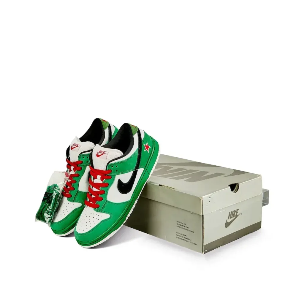 Nike SB Dunk Low Heineken Sneakers for 2024 retsneakers.org/